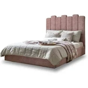 Miuform Polsterbett mit Bettkasten Dreamy Aurora ¦ rosa/pink ¦ Maße (cm): B: 187