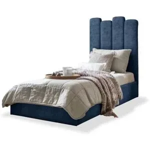 Miuform Polsterbett mit Bettkasten Dreamy Aurora ¦ blau ¦ Maße (cm): B: 97 H: