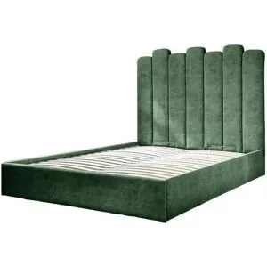 Miuform Polsterbett mit Bettkasten Dreamy Aurora ¦ grün ¦ Maße (cm): B: 167 H: