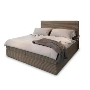 MASSENO Boxbett mit Bettkasten Pisa ¦ braun ¦ Maße (cm): B: 180 H: 98