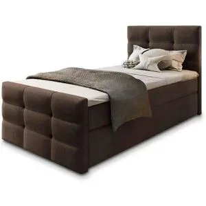 MASSENO Boxbett mit Bettkasten Amon ¦ braun ¦ Maße (cm): B: 80 H: 98