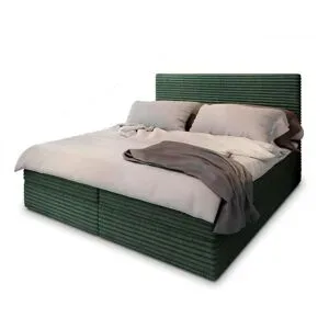 MASSENO Boxbett mit Bettkasten Pisa ¦ grün ¦ Maße (cm): B: 160 H: 98