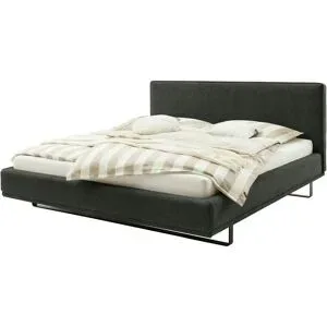 SCHÖNER WOHNEN Kollektion Polsterbett in 180x200 cm Como ¦ grün ¦ Maße (cm): B: