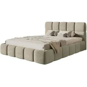 Selsey Polsterbett mit Lattenrost Cloudy ¦ beige ¦ Maße (cm): B: 160 H: 96