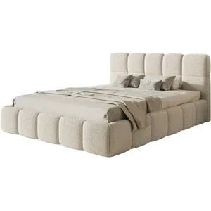 Selsey Polsterbett mit Lattenrost Cloudy ¦ beige ¦ Maße (cm): B: 220 H: 96
