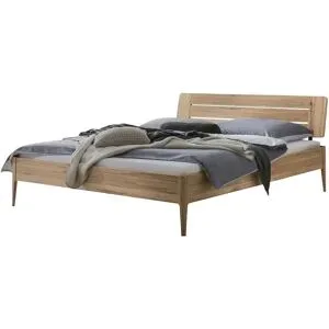 HASENA Massivholzbett Buche Busseto ¦ holzfarben ¦ Maße (cm): B: 146 H: 85