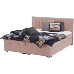 Höffner Boxbett  Didcot ¦ rosa/pink ¦ Maße (cm): B: 187 H: 104