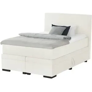 Boxspringbett mit Bettkasten Boxi Classic ¦ creme ¦ Maße (cm): B: 140 H: