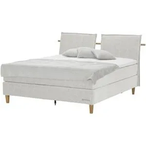 SKAGEN STUDIO Boxspringbett  Voodie ¦ beige ¦ Maße (cm): B: 222 H: 107