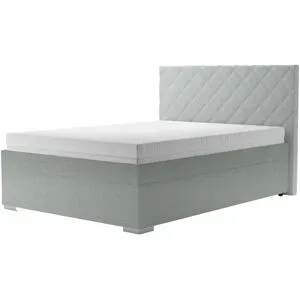 Höffner Polsterbett  Kelso ¦ grün ¦ Maße (cm): B: 152 H: 117