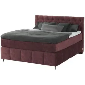 Jette Home Boxspringbett  Glam New ¦ rot ¦ Maße (cm): B: 202 H: 132,5