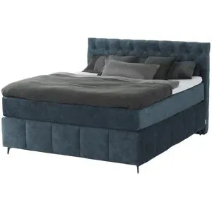 Jette Home Boxspringbett  Glam New ¦ blau ¦ Maße (cm): B: 202 H: 132,5