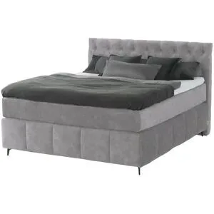 Jette Home Boxspringbett  Glam New ¦ grau ¦ Maße (cm): B: 162 H: 132,5