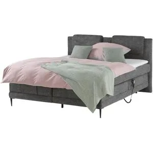 switch Motor-Boxspringbett  Wave ¦ grau ¦ Maße (cm): B: 190 H: 111