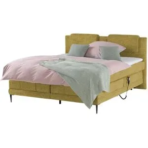 switch Motor-Boxspringbett  Wave ¦ gelb ¦ Maße (cm): B: 170 H: 111