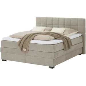 vanDoorn Boxspringbett mit Bettkasten  Canto ¦ beige ¦ Maße (cm): B: 174 H: 119