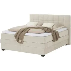 vanDoorn Boxspringbett mit Bettkasten  Canto ¦ creme ¦ Maße (cm): B: 194 H: 119