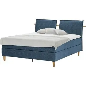 SKAGEN STUDIO Boxspringbett  Voodie ¦ blau ¦ Maße (cm): B: 182 H: 107
