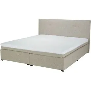 Höffner Boxbett Härtegrad H3 Duke ¦ beige ¦ Maße (cm): B: 167 H: 104