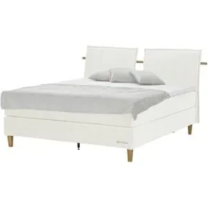 SKAGEN STUDIO Boxspringbett  Voodie ¦ creme ¦ Maße (cm): B: 182 H: 107