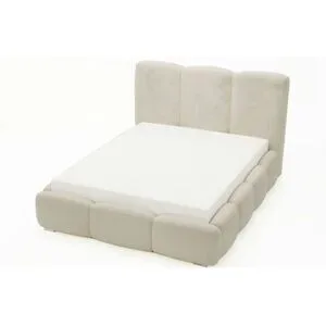 GrainGold Polsterbett mit Stauraum Bubble ¦ beige ¦ Maße (cm): B: 180 H: 105