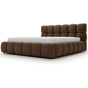 GrainGold Polsterbett mit Bettkasten und Lattenrost Modo ¦ braun ¦ Maße (cm): B: