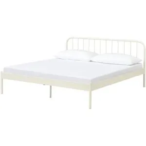 Höffner Metallbett  Elaris ¦ beige ¦ Maße (cm): B: 187 H: 91 T: 208.5