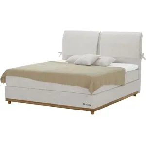 SKAGEN STUDIO Boxspringbett  Sild ¦ beige ¦ Maße (cm): B: 164 H: 124
