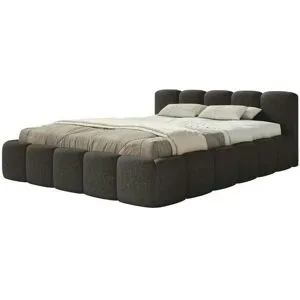 Selsey Polsterbett mit Bettkasten Cloudy Low ¦ blau ¦ Maße (cm): B: 220 H: 72