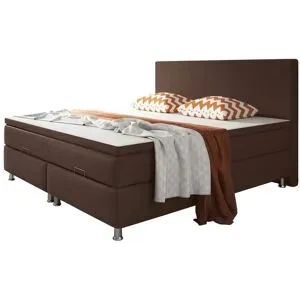 Höffner Boxbett   ¦ braun ¦ Maße (cm): B: 180 H: 115