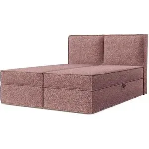 maison de rêve Boxspringbett  Bergen ¦ rosa/pink ¦ Maße (cm): B: 202 H: 103