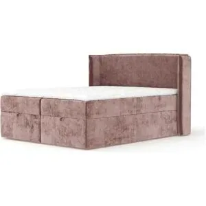maison de rêve Boxspringbett mit Stauraum  Passion ¦ rosa/pink ¦ Maße (cm): B: