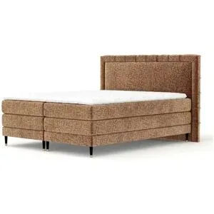 maison de rêve Boxspringbett   ¦ orange ¦ Maße (cm): B: 227 H: 123