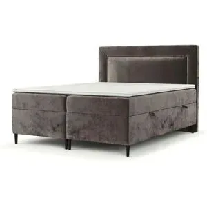 maison de rêve Boxspringbett mit Stauraum   ¦ braun ¦ Maße (cm): B: 182 H: 123