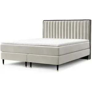 maison de rêve Boxspringbett   ¦ beige ¦ Maße (cm): B: 162 H: 120