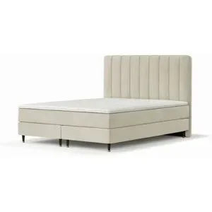 maison de rêve Boxspringbett   ¦ beige ¦ Maße (cm): B: 122 H: 120