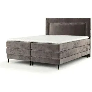 maison de rêve Boxspringbett  Madame ¦ braun ¦ Maße (cm): B: 202 H: 123