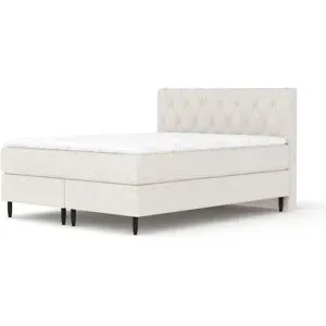 maison de rêve Boxspringbett   ¦ beige ¦ Maße (cm): B: 145 H: 114