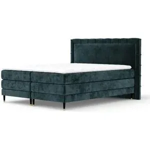 maison de rêve Boxspringbett   ¦ türkis/petrol ¦ Maße (cm): B: 167 H: 123
