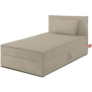 KONSIMO Boxbett mit Stauraum  H2 Roti ¦ beige ¦ Maße (cm): B: 85 H: 89