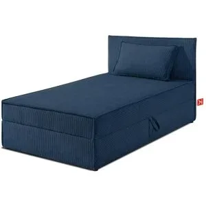 KONSIMO Boxbett mit Stauraum  H2 Roti ¦ blau ¦ Maße (cm): B: 95 H: 89