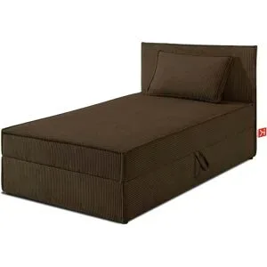 KONSIMO Boxbett mit Stauraum  H2 Roti ¦ braun ¦ Maße (cm): B: 85 H: 89