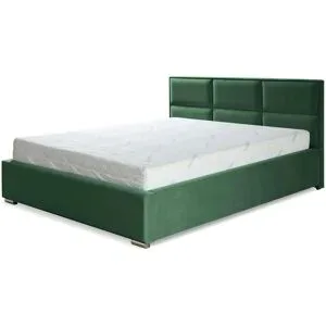 Höffner Polsterbett mit Bettkasten Imbir ¦ grün ¦ Maße (cm): B: 218 H: 52