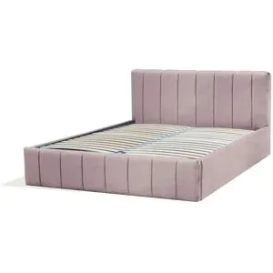 Höffner Polsterbett mit Bettkasten Nina ¦ rosa/pink ¦ Maße (cm): B: 189 H: 85