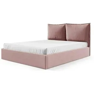 Höffner Polsterbett mit Bettkasten Glam ¦ rosa/pink ¦ Maße (cm): B: 149 H: 100