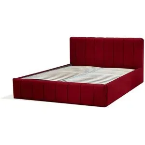 Höffner Polsterbett mit Bettkasten Nina ¦ rot ¦ Maße (cm): B: 189 H: 85
