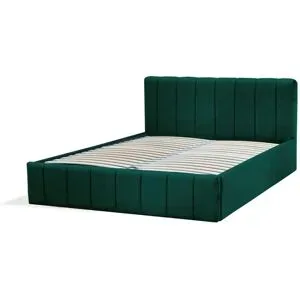 Höffner Polsterbett mit Bettkasten Nina ¦ grün ¦ Maße (cm): B: 169 H: 85