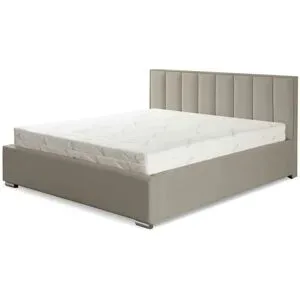 Höffner Polsterbett mit Bettkasten Hugo ¦ beige ¦ Maße (cm): B: 140 H: 110
