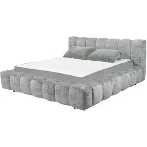 Höffner Polsterbett  Bexley ¦ grau ¦ Maße (cm): B: 226 H: 103