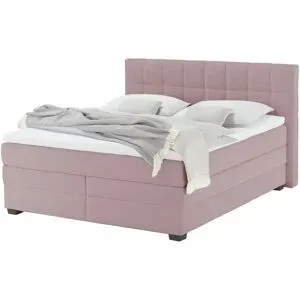 vanDoorn Boxspringbett mit Bettkasten  Canto ¦ rosa/pink ¦ Maße (cm): B: 174 H: